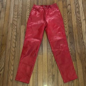 Vintage leather pants